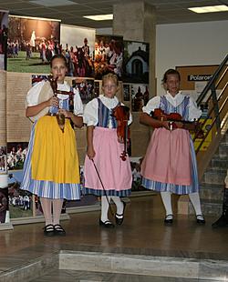 Dětský folklórní soubor - Vernisáž 13.9.2011