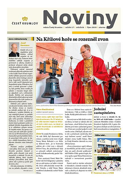 Noviny města Český Krumlov, říjen 2019