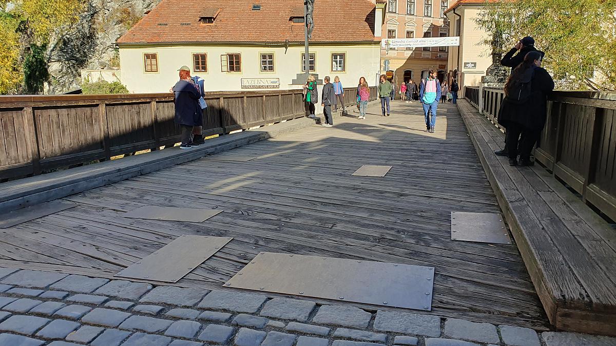 Lazebnický most, zdroj: Město Český Krumlov