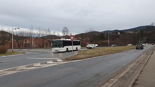 Křižovatka pod autobusovým nádražím se změní na kruhový objezd, zdroj: oKS (1/2)