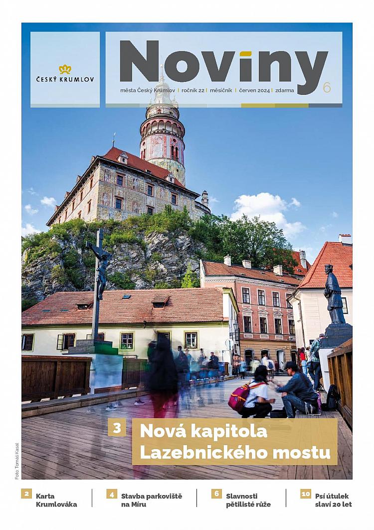 Noviny města Český Krumlov, červen 2024